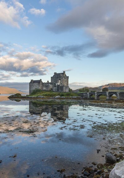 Een kasteel in Schotland